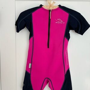 Vibrant Pink Kids Rashguard